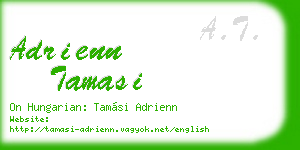 adrienn tamasi business card